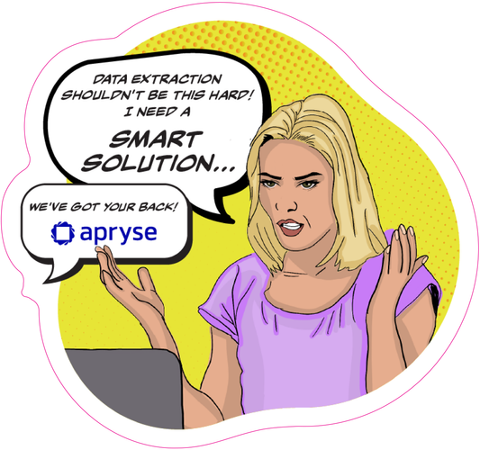 Apryse sticker "SMART SOLUTION"